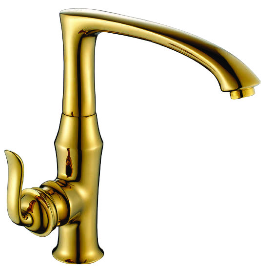 PILAT Gold Kitchen Sink Faucet L shape SP9044